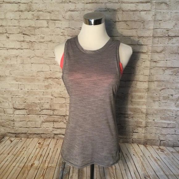 Lululemon Work the Circuit heathered grey tank - Picture 5 of 7